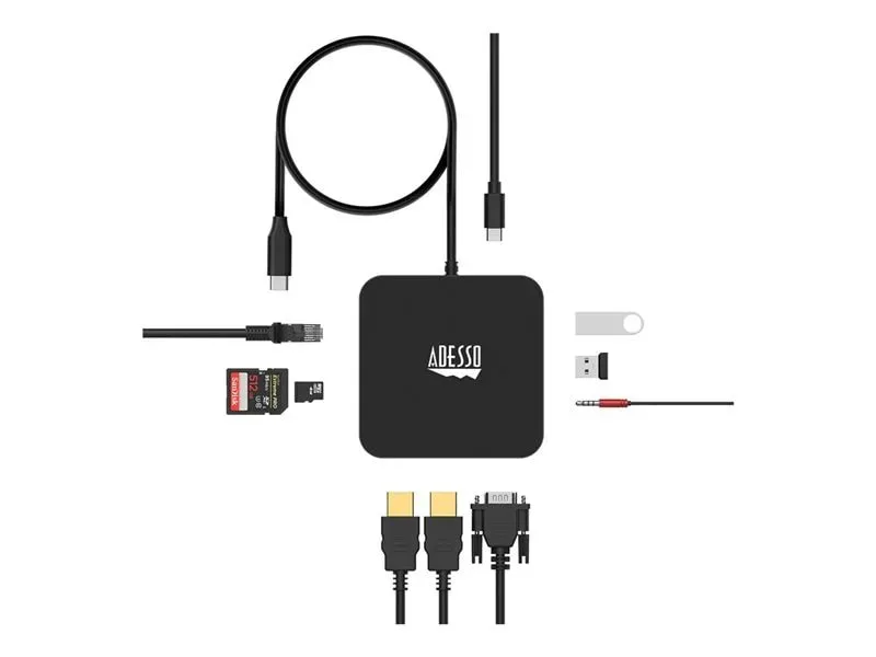 Adesso 78545100 док-станция USB-C 11-in-1 (ЛЕНОВО) Adesso 78545100 док-станция USB-C 11-in-1 (ЛЕНОВО)